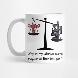 Gun Control Not Uterus Control Mug